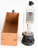 WWII NAZI GERMAN KRIEGSMARINE RADIO TUBE IN BOX