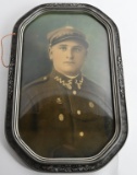 WWI HAND TINTED PHOTOGRAPH OF POLISH SOLDIER
