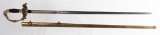 AMERICAN 1840 PERIOD INFANTRY OFFICERS SWORD