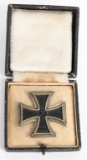 WWII NAZI GERMAN 1st CLASS IRON CROSS CASED WW2