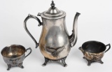 WWII NAZI GERMAN LUFTWAFFE OFFICERS COFFEE SET