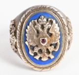 WW1 IMPERIAL TSARIST IMPERIAL FINGER RING WWI