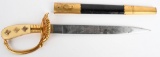 WWII NAZI GERMAN FORESTRY CUTLASS WW2
