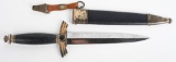 WWII NAZI GERMAN DLV GLIDER PILOT'S KNIFE DAGGER