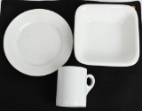 WWII NAZI GERMAN WEHRMACHT MESS HALL DINNERWARE