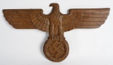 WWII NAZI GERMAN RAILWAY ALUMINUM TRAIN EAGLE WW2