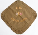 WWI U.S. SIGNAL CORPS PILLOW SHAM