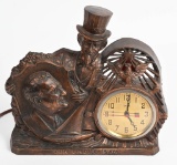 FDR OUR UNCLE SAM WITH ELECTRIC CLOCK NIGHT LIGHT
