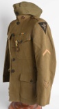 WW1 DISTRICT OF PARIS MTC UNIFORM W/ MEDAL WWI
