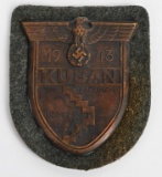 WWII NAZI GERMAN KUBAN CAMPAIGN SHIELD WW2