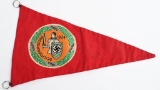 WWII NAZI GERMAN 1934 REICHSPARTEI TAG PENNANT