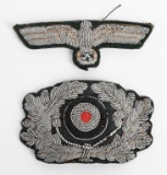 WW2 NAZI GERMAN WEHRMACHT OFFICER HAT EAGLE WREATH