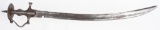 INDIAN TULWAR SWORD WITH SINGLE FULLERED BLADE
