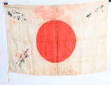 WWII JAPANESE ARMY NATIONAL FL:AG WITH KANJI WW2