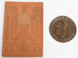WWII NAZI SOCIAL WELFARE IDENTIFICATION BOOKLET +