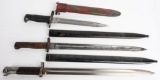 BAYONET LOT OF 3 M1 GARAND BY UC CZECH VZ-23 WW2