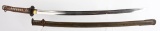 WWII JAPANESE TYPE 95 NCO SAMURAI SWORD MATCHING