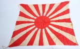 WWII JAPANESE NATIONAL RISING SUN WAR FLAG WW2