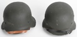 REPRO WWII NAZI GERMAN M40 COMBAT HELMET LOT OF 2