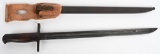 WWII JAPANESE TYPE 30 BAYONET W/ SHRAPNEL DAMAGE