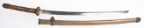 JAPAN KATANA TYPE 94 SHIN GUNTO w/ SIGNED TANG