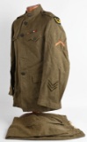 WW1 US ARMY RESERVE MALLET UNIFORM GROUPING WWI