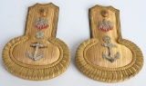 WWII JAPANESE NAVY OFFICER SHOULDER BOARDS WW2
