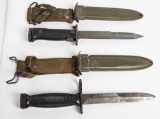 U.S. MODEL M7 BAYONET & SCABBARD LOT OF 2