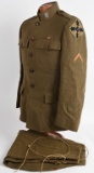 WW1 4th ARMY / 3RD ARMY UNIFORM 59th INFANTRY WWI