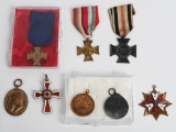 WW1 IMPERIAL GERMAN AUSTRIAN MEDAL LOT OF 8 WWI