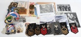 WWII to MODERN MILITARY ITEMS MEDALS PATCHES PAPER