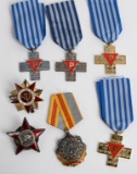 RUSSIAN / SOVIET POLISH MEDAL LOT OF 7