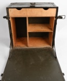 WWII US M1942 ARMY WOOD FIELD DESK WW2