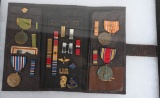 WWII US ARMY WAC INSIGNIA LOT WITH ID WW2