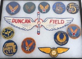 WWII US AIR FORCE & FLIGHT SCHOOL PATCH LOT WW2