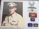 WWII CIVILIAN PILOT INSTRUCTOR WING GROUPING BADGE