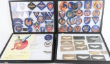 WWII US ARMY AIR FORCE LARGE PATCH LOT W/ BULLION