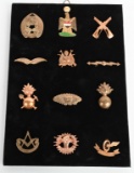 IRAQI WAR OFFICERS INSIGNIA LOT OF 12 IRAQ WAR