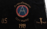 WW1 US 3RD ARMY EVACUATION HOSPITAL 12 BANNER WWI