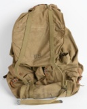 WWII US ARMY AVERY WWII FRAMED BACKPACK RUCKSACK