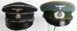 REPRO WWII NAZI GERMAN VISOR CAPS SS HEER CAVALRY