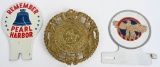 CSA TRIVET, REMEMBER PEARL HARBOR SIGN, AND MORE