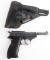 WW2 GERMAN WALTHER P-38 AC43 WITH HOLSTER
