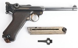 WW1 GERMAN NAVY LUGER WITH SPARE MAGAZINE AND TOOL