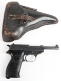 WW2 GERMAN WALTHER AC42 P-38 WITH HOLSTER