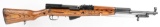 RUSSIAN MODEL 45 SKS RIFLE WITH LAMINATED STOCK