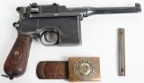 MAUSER MODEL C-96 RED NINE WWI PISTOL