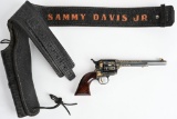 FABULOUS ENGRAVED GOLD SAMMY DAVIS COLT SAA