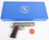 BOXED COLT SERIES 70 STAINLESS 1911-A1 PISTOL