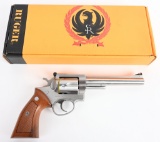 RARE BOXED RUGER STAINLESS MODEL 86T CHP REVOLVER